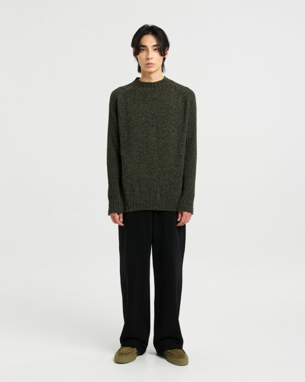 Μάλλινη Μπλούζα με Λαιμόκοψη - 002291808m - Εικόνα 4