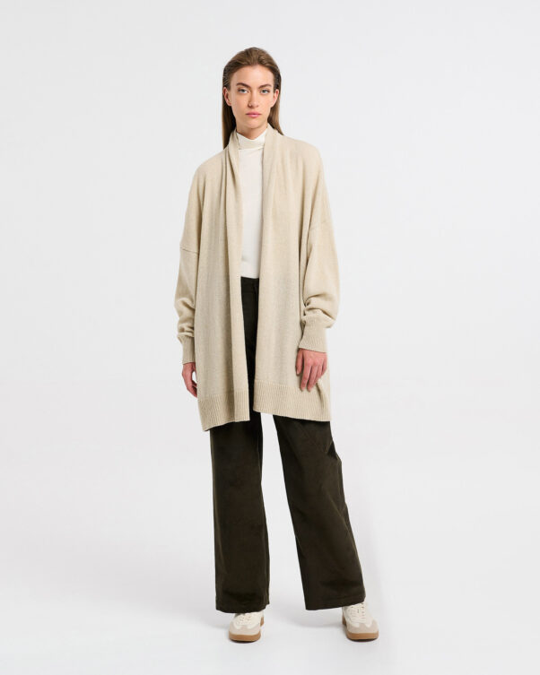 Μάλλινη Ζακέτα με Γυριστό Γιακά - 002292773 - Εικόνα 2