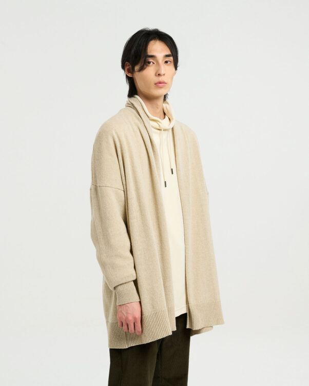 Μάλλινη Ζακέτα με Γυριστό Γιακά - 002292773m - Εικόνα 1