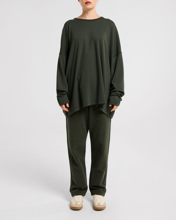 Πολύ Φαρδιά Μπλούζα σε Βισκόζη - 006381053 - Εικόνα 2