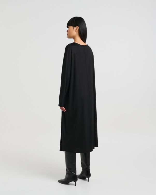 Πολύ Φαρδύ Φόρεμα σε Παγιέτα Βισκόζη - 006846054 - Εικόνα 2