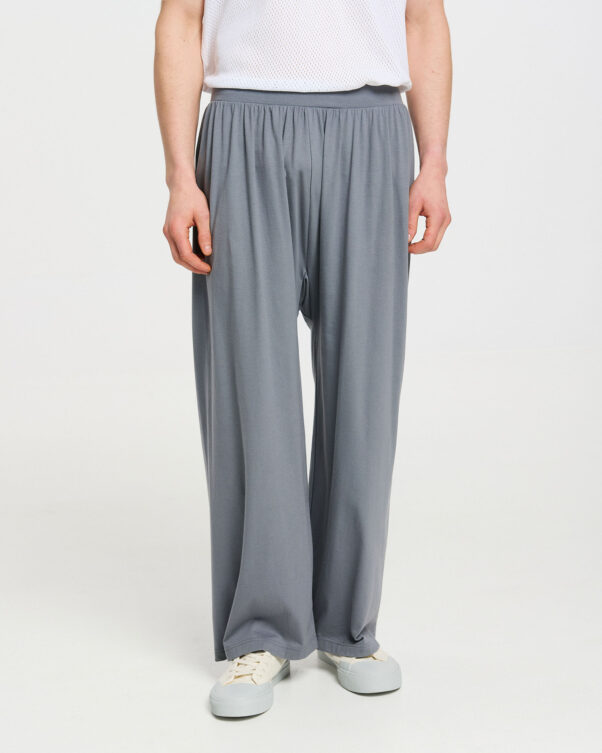 Βαμβακερή Παντελόνα με Λάστιχο στη Μέση - 001023151m - Εικόνα 2