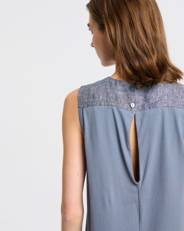 Βαμβακερή Αμάνικη Ολόσωμη Φόρμα - 001023552 - Εικόνα 2