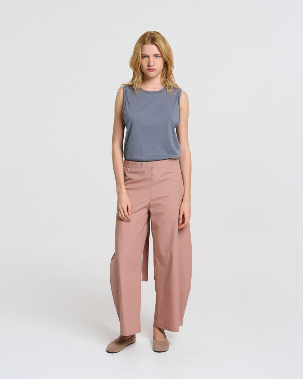 Αμάνικη Bαμβακερή Ριπ Μπλούζα - 001181034 - Εικόνα 2