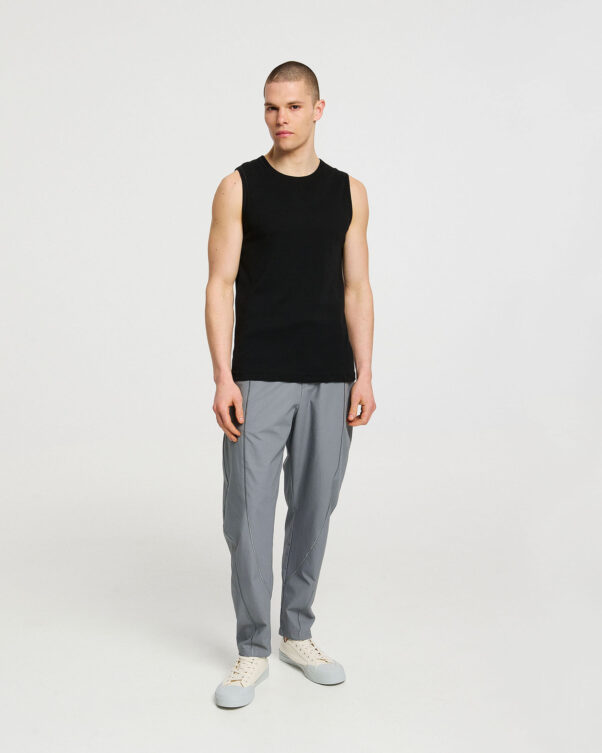 Αμάνικη Bαμβακερή Ριπ Μπλούζα - 001181034m - Εικόνα 2