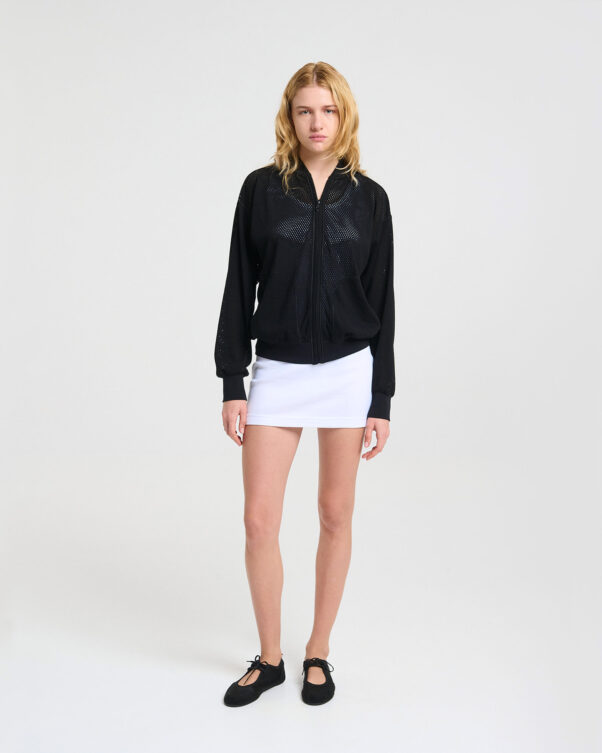 Ζακέτα Bomber σε Βαμβακερό Δίχτυ - 001472822 - Εικόνα 2