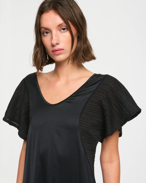 Μακρύ Κλος Ελαστικό Σατέν Φόρεμα - 005436075 - Εικόνα 2