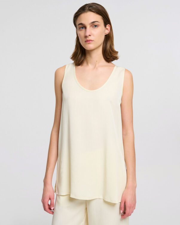 Μακριά Αμάνικη Lyocell μπλούζα - 006661829 - Εικόνα 1