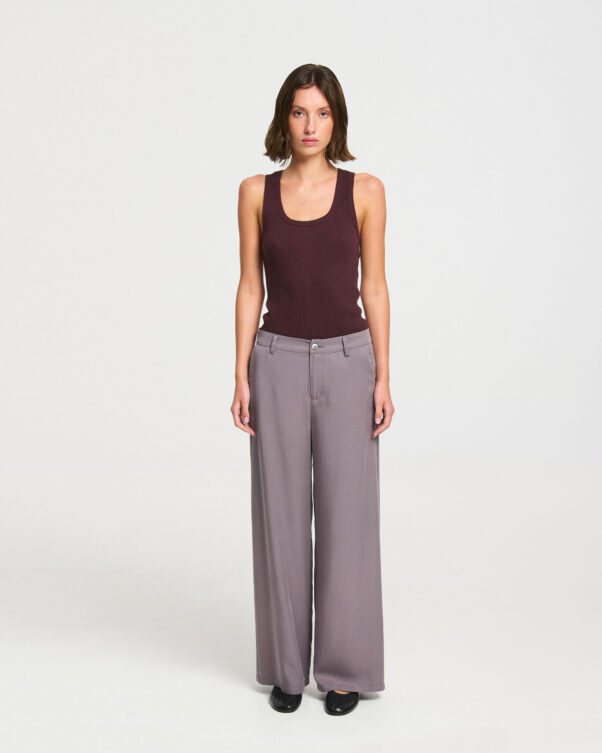 Ίσιο Lyocell Παντελόνι - 006663746 - Εικόνα 1