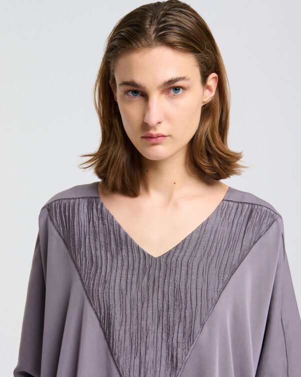 Πολύ Φαρδύ Lyocell Καφτάνι - 006666071 - Εικόνα 2