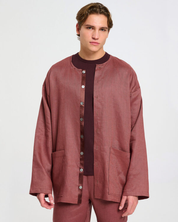 Λινή Ζακέτα - 008012160m - Εικόνα 1