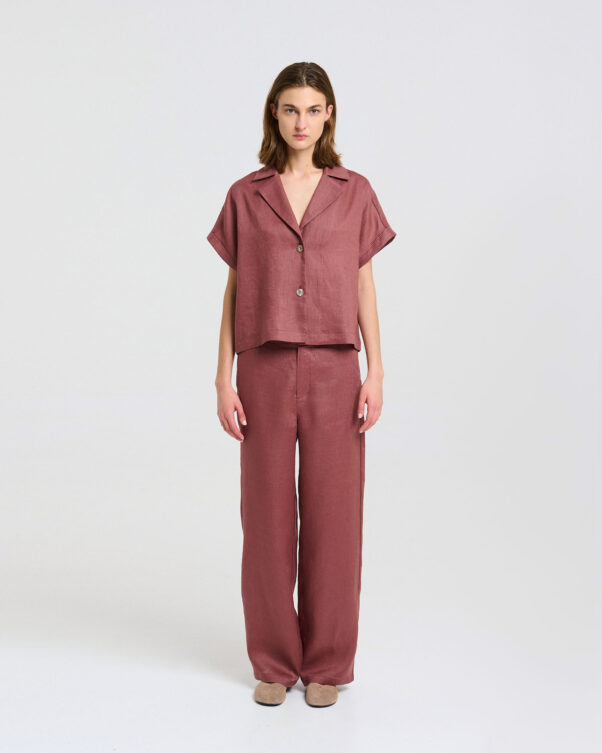 Λινή Κοντή Φαρδιά - 008012820 - Εικόνα 2