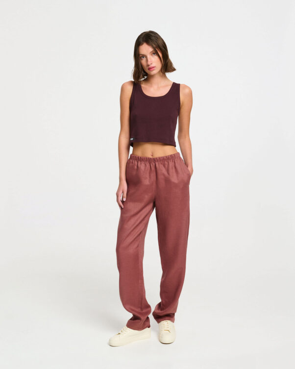 Λινό Παντελόνι - 008013195 - Εικόνα 1