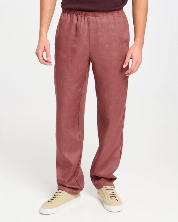 Λινό Παντελόνι - 008013195m - Εικόνα 2