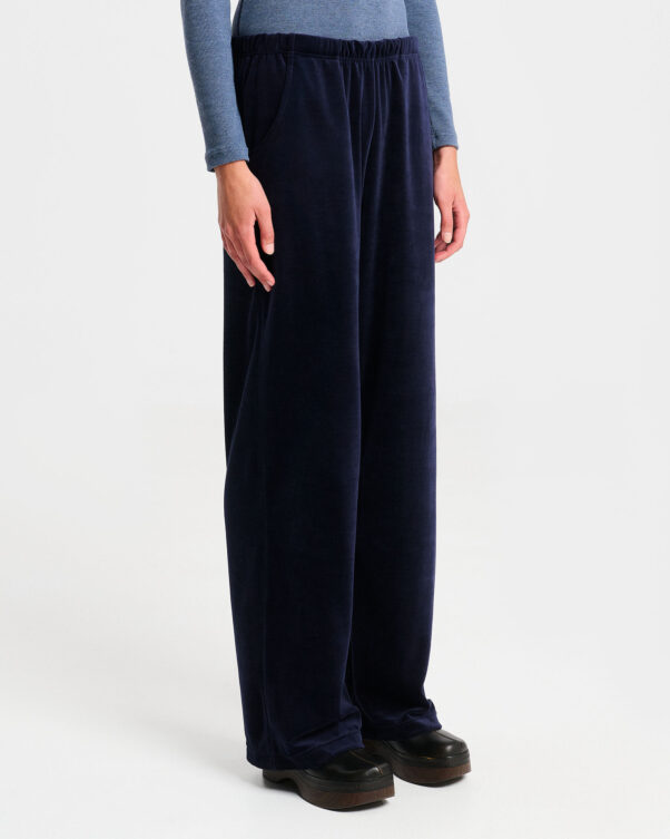 Βελούδινη Φαρδιά Παντελόνα - 001303133 - Εικόνα 2