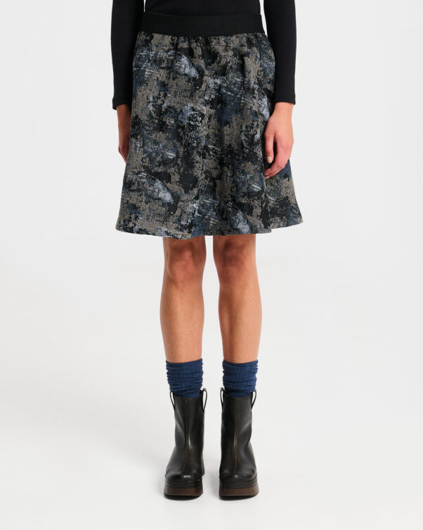 Μπροκάρ Κοντή Κλος Φούστα - 001514186 - Εικόνα 2