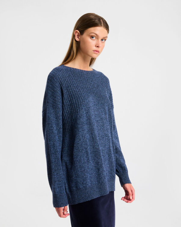 Μάλλινο Πουλόβερ με Στρογγυλή Λαιμόκοψη - 002291851 - Εικόνα 1