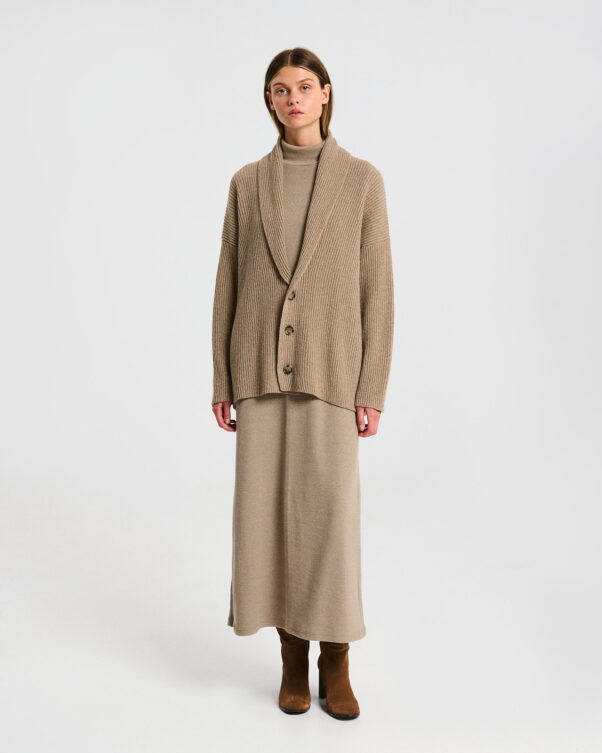 Πλεκτή Μάλλινη Ζακέτα - 002292828 - Εικόνα 2