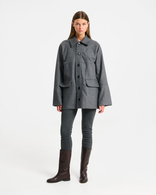 Φαρδύ Τζάκετ σε Τσόχα - 002392827 - Εικόνα 2