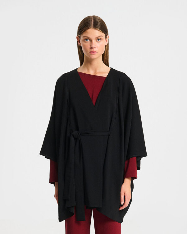 Ζακέτα Kimono σε Crep Rayon - 006772826 - Εικόνα 1