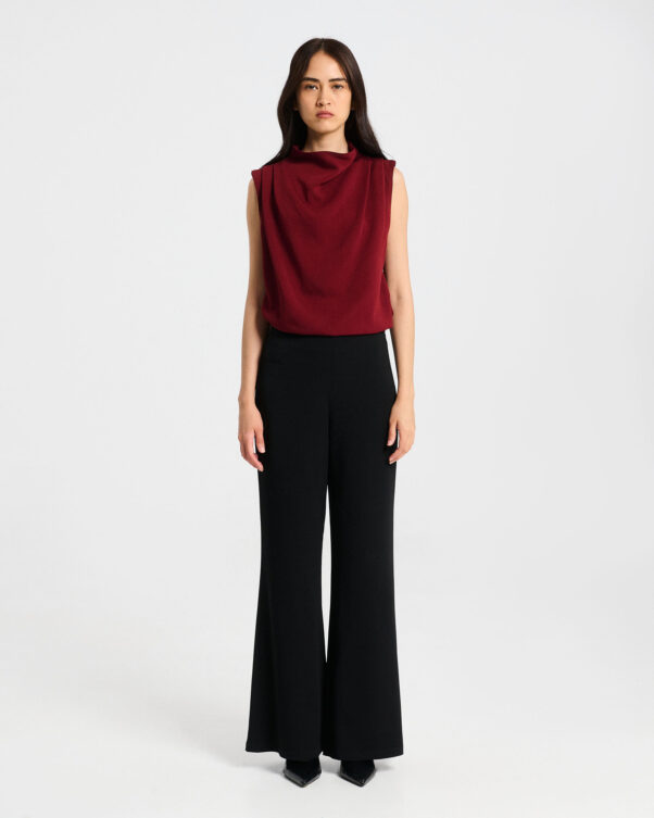 Παντελόνι Καμπάνα σε Crep Rayon - 006773749 - Εικόνα 1