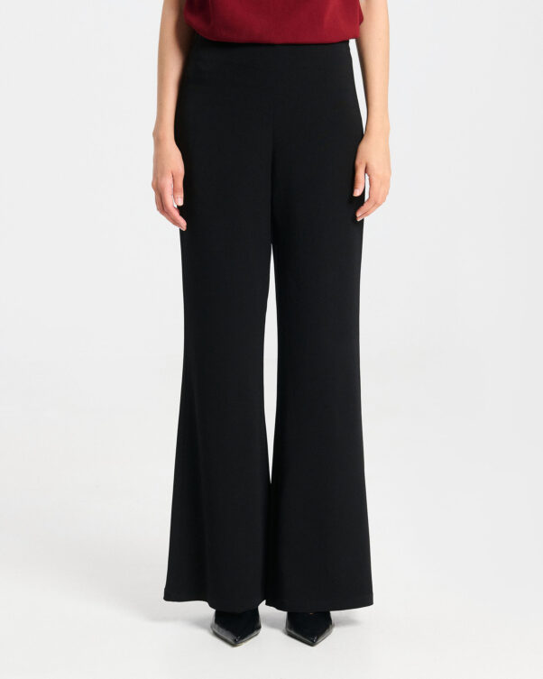 Παντελόνι Καμπάνα σε Crep Rayon - 006773749 - Εικόνα 2