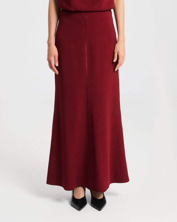 Μακριά Γοργονέ Φούστα σε Crep Rayon - 006774185 - Εικόνα 2