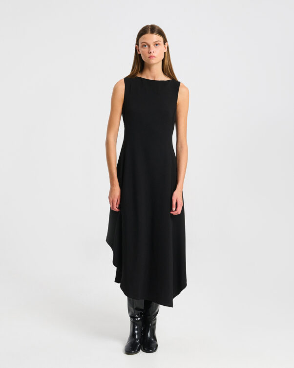 Αμάνικο Crep Rayon Φόρεμα - 006776083 - Εικόνα 1