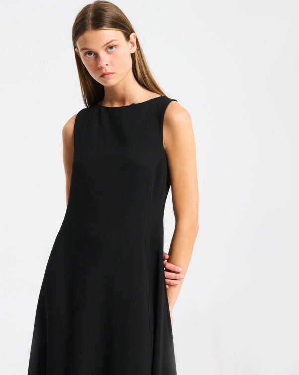 Αμάνικο Crep Rayon Φόρεμα - 006776083 - Εικόνα 2