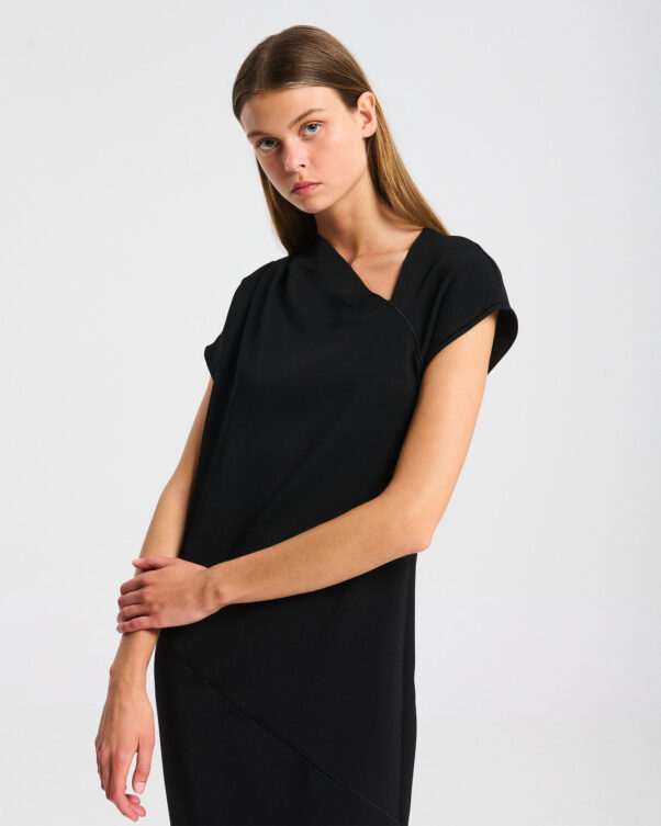 Στενό Φόρεμα σε Crep Rayon - 006776086 - Εικόνα 2