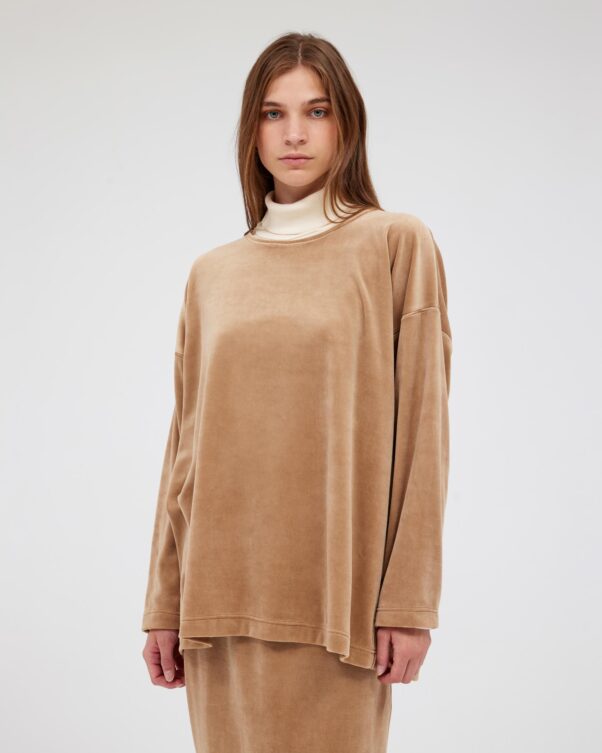 Βελούδινη Μπλούζα - 001301053s - Εικόνα 1