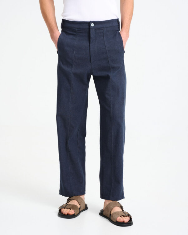 Baggy Denim Pants - 003033758m - image 2
