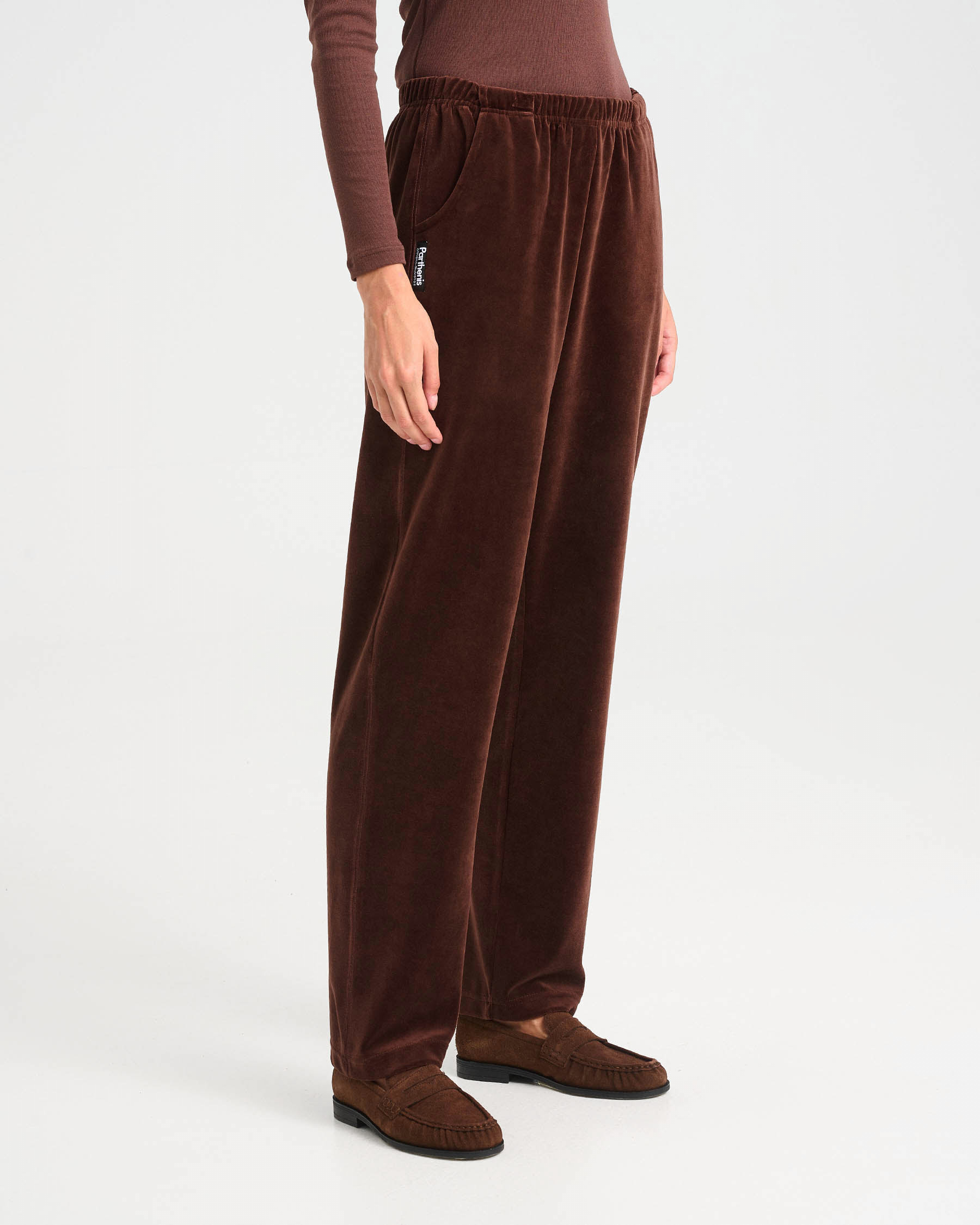 Velvet Terry Lounge Pants with Pockets - 001303195 - image 4