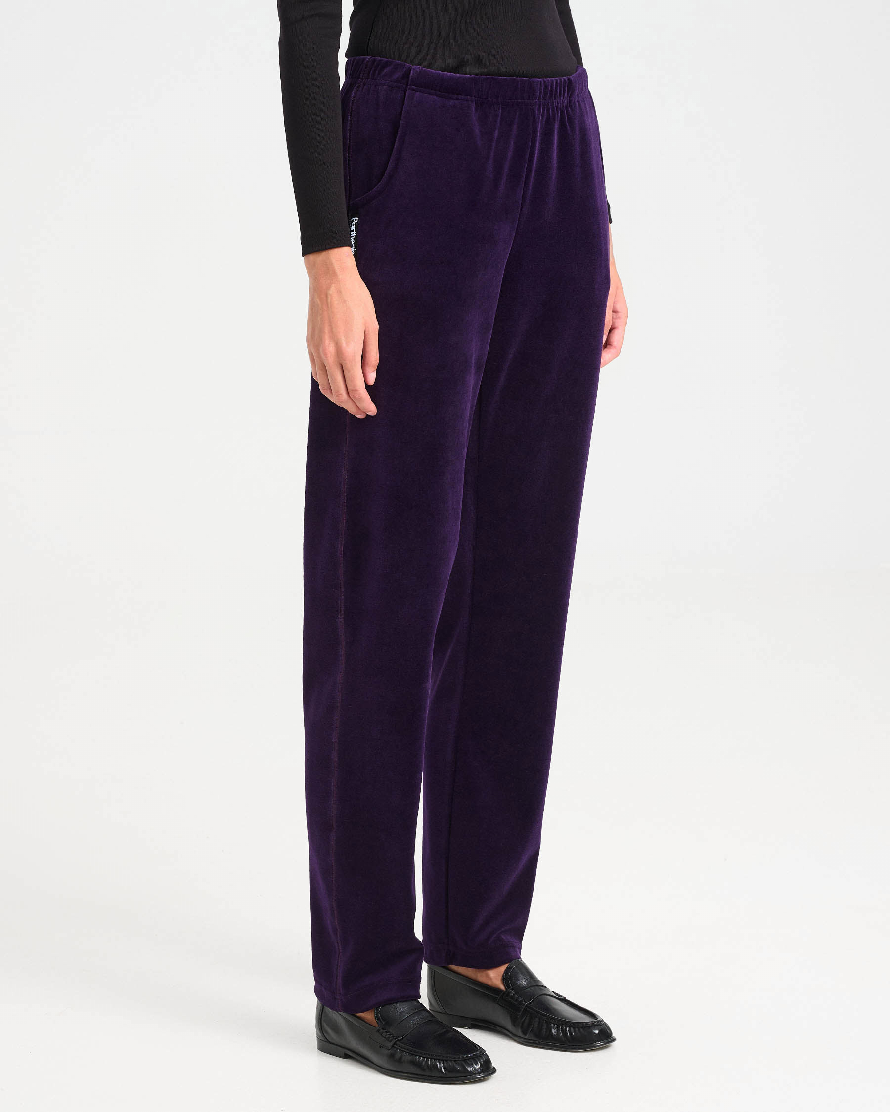 Velvet Terry Lounge Pants with Pockets - 001303195 - image 3