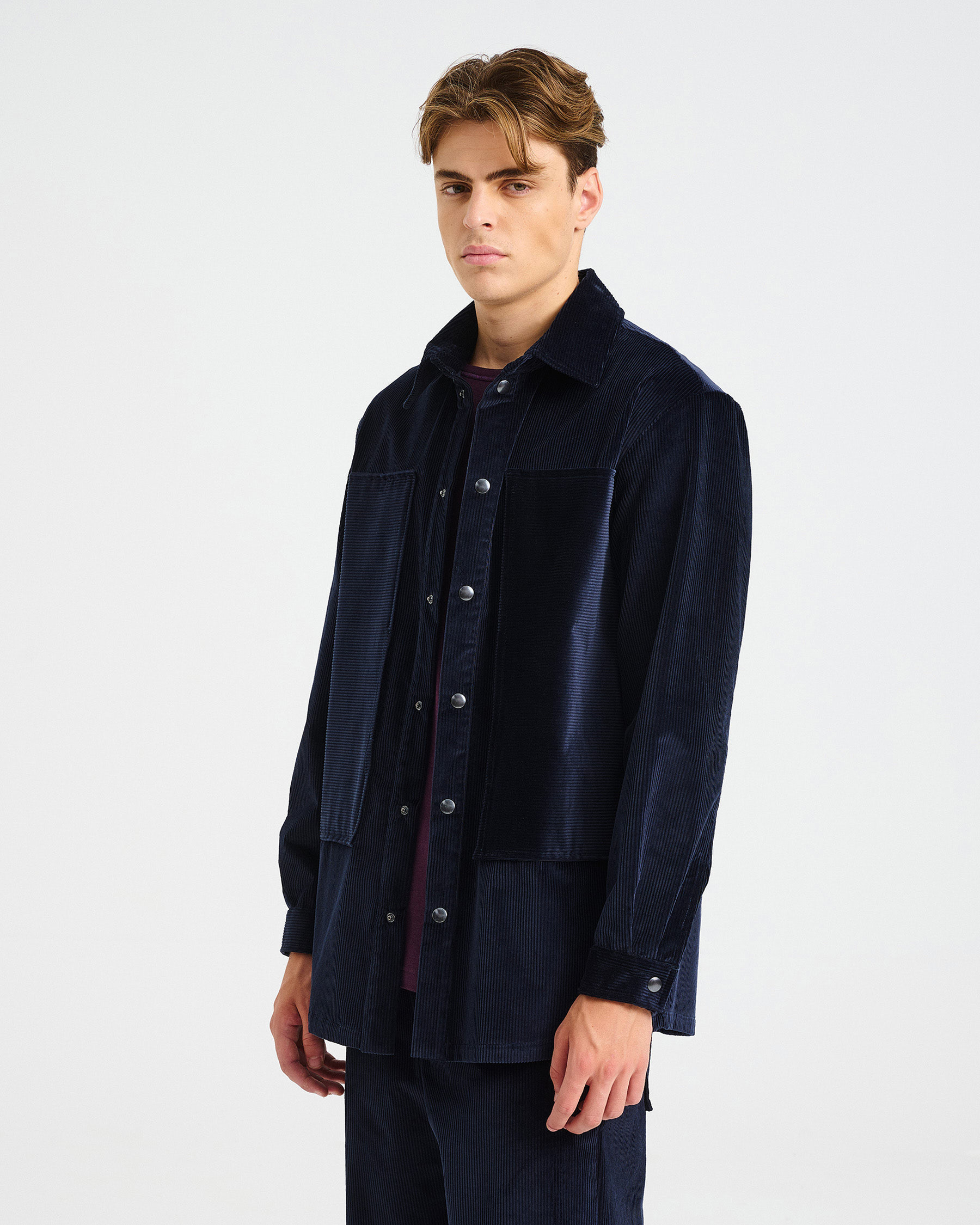 Corduroy Overshirt - 001372595m - image 3