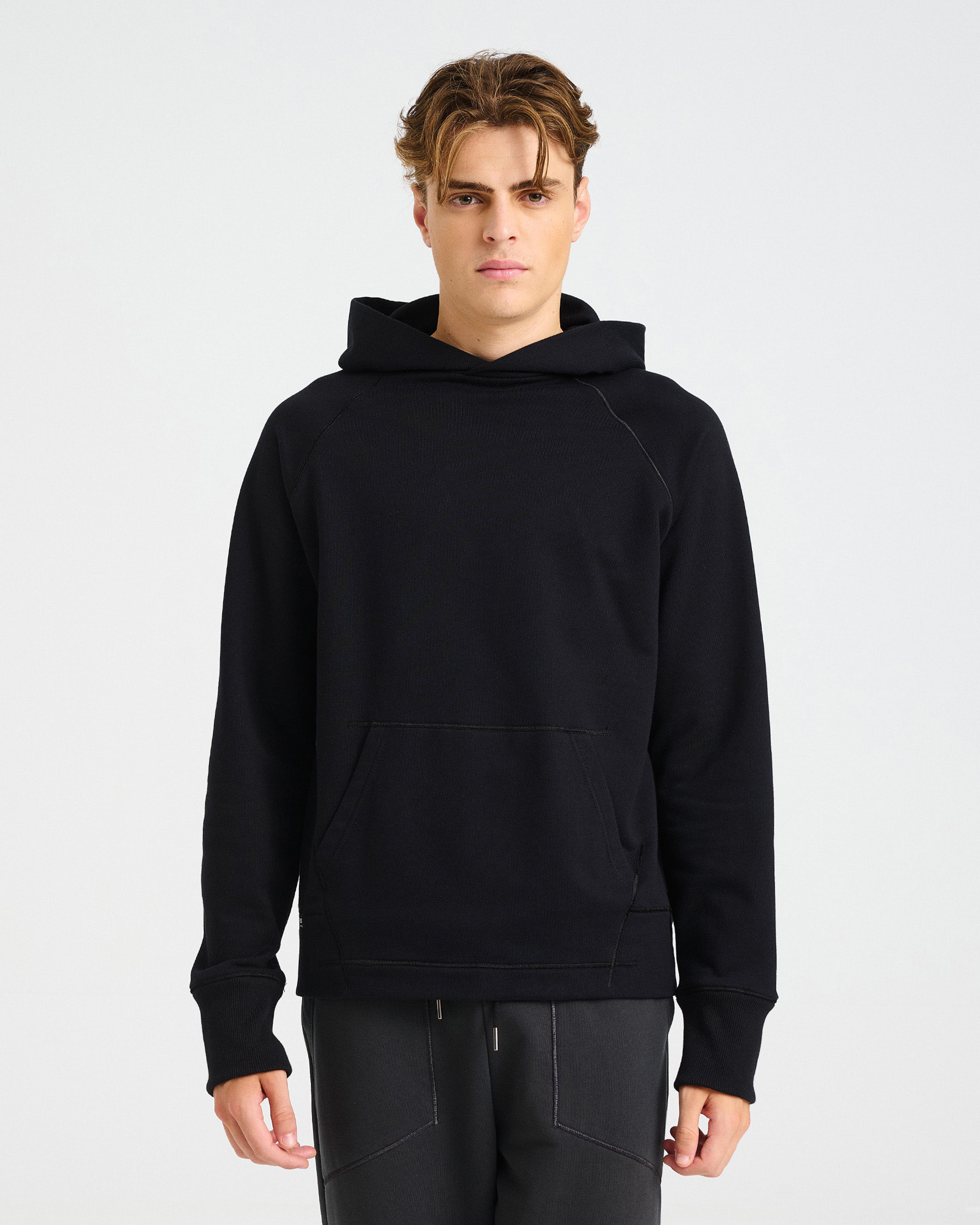 Cotton French Terry Hoodie - 001421096m - image 2