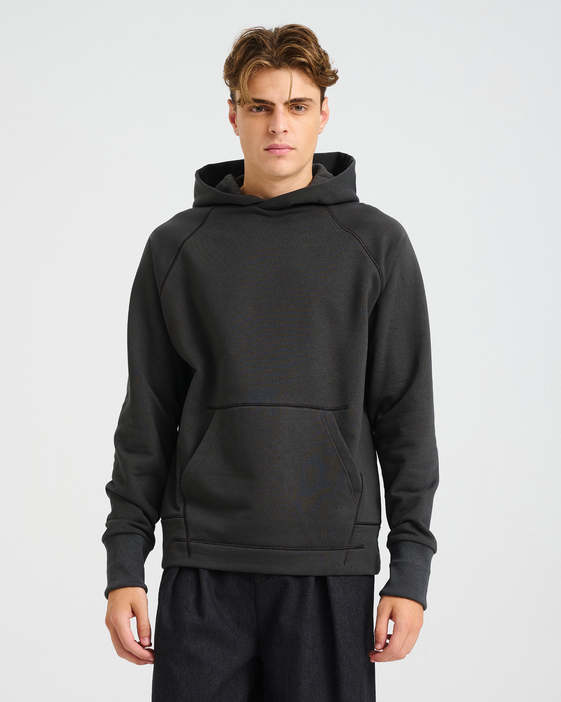 Cotton French Terry Hoodie - 001421096m - image 6