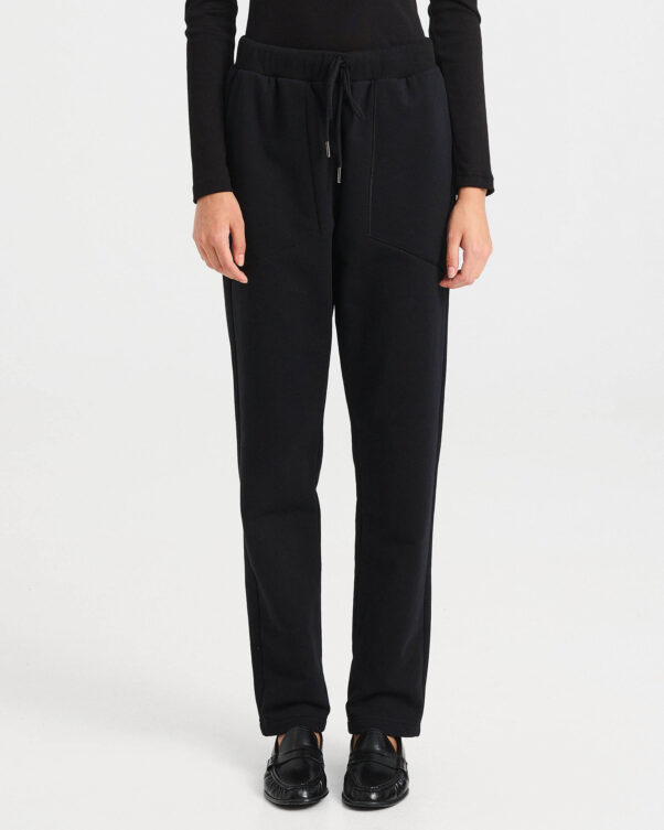 Cotton French Terry Drawstring Pants - 001423740 - image 2