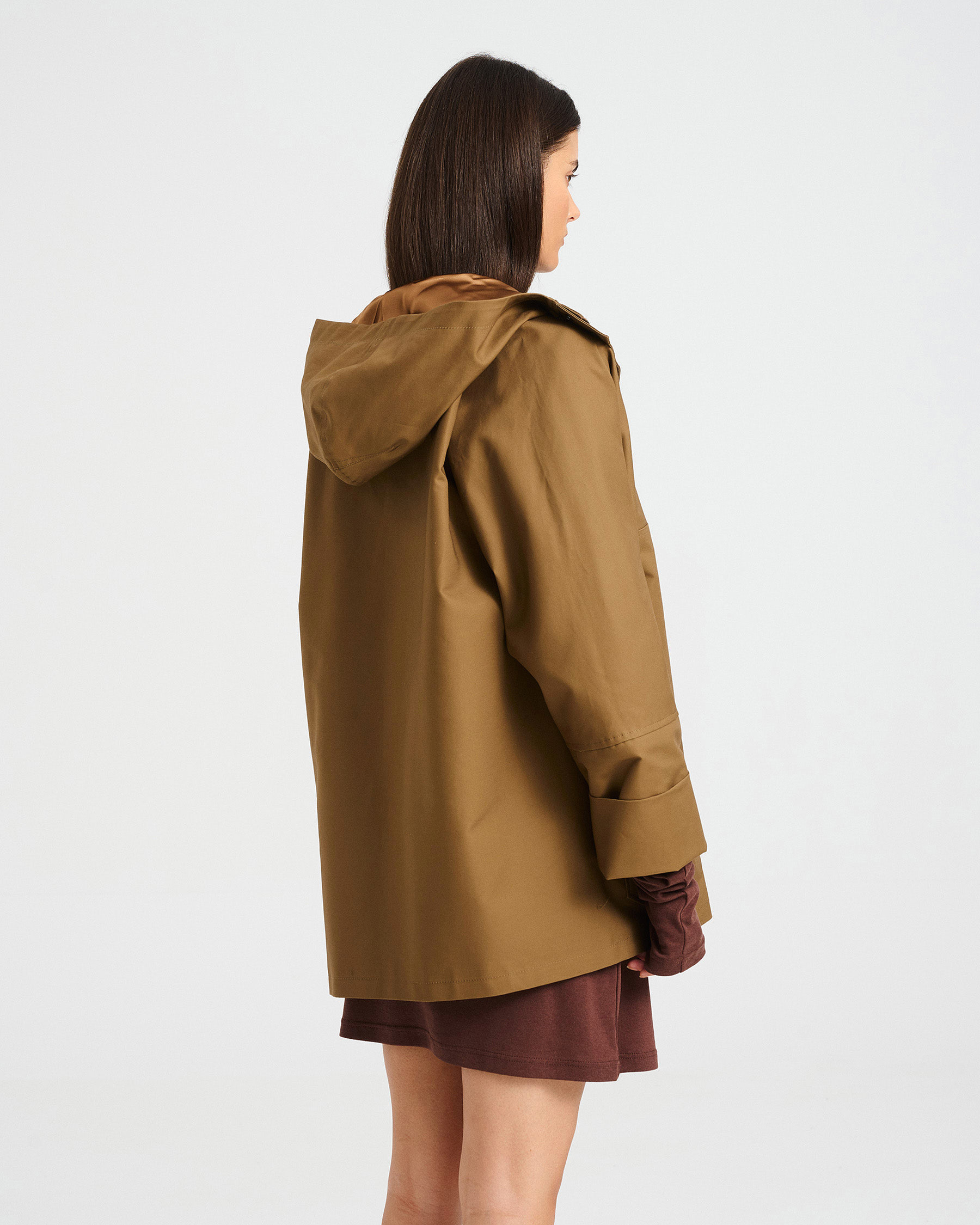 Windproof Cotton Hooded Jacket - 001692118 - image 6