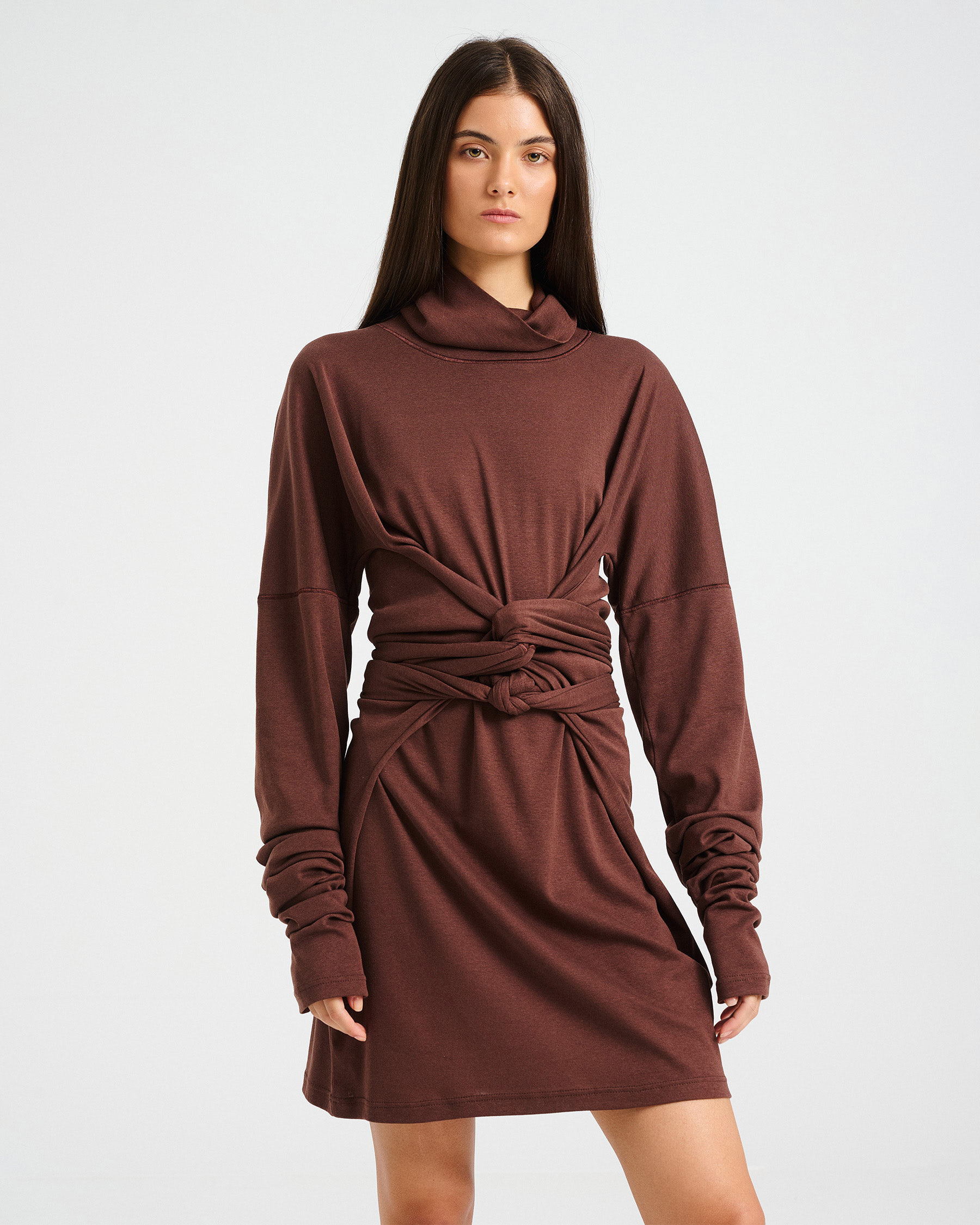 Polymorphic Bamboo and Cotton Dress-Top - 004055206 - image 2