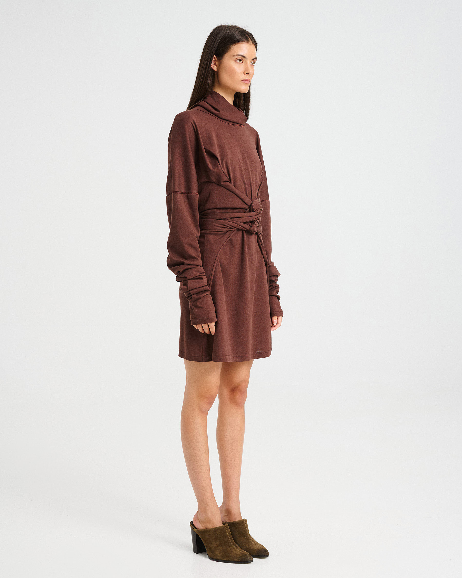 Polymorphic Bamboo and Cotton Dress-Top - 004055206 - image 3