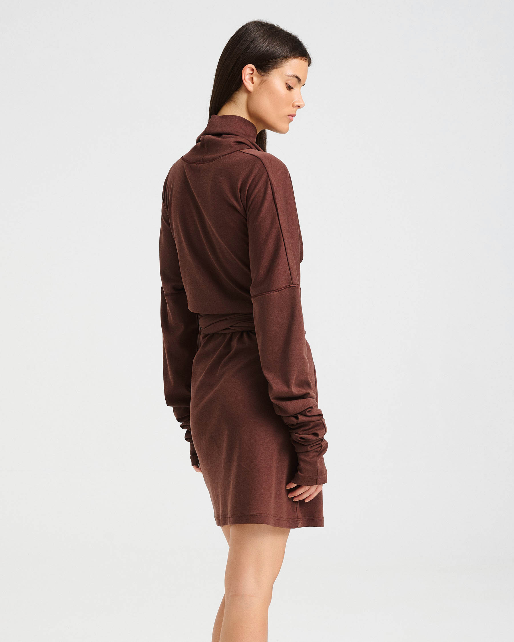Polymorphic Bamboo and Cotton Dress-Top - 004055206 - image 5