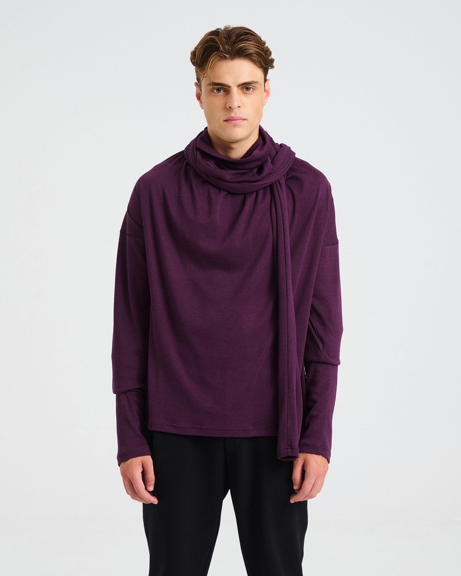 Polymorphic Bamboo and Cotton Top - 004055206m - image 2