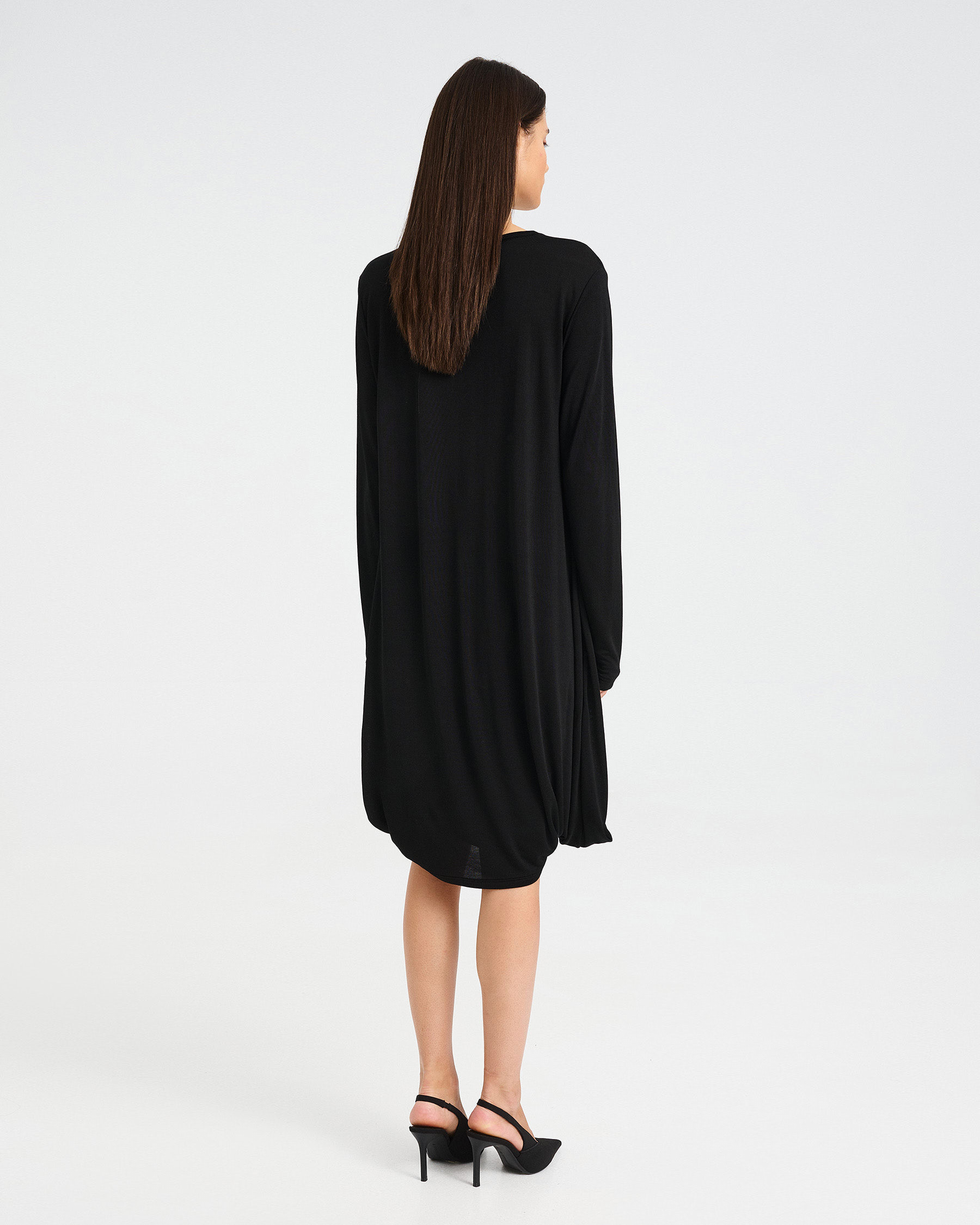 Viscose Mini Dress - 006505526 - image 5