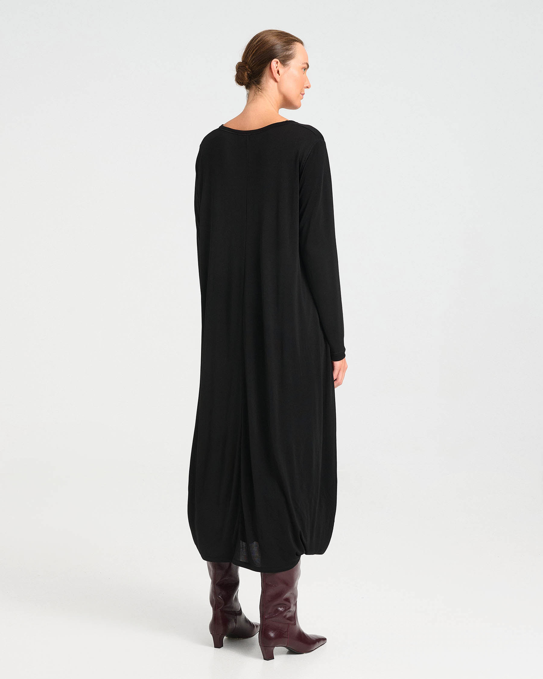 Viscose Midi Dress - 006505527 - image 4