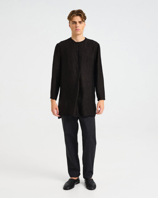 Long Acetate Tunic - 006872509m - image 1