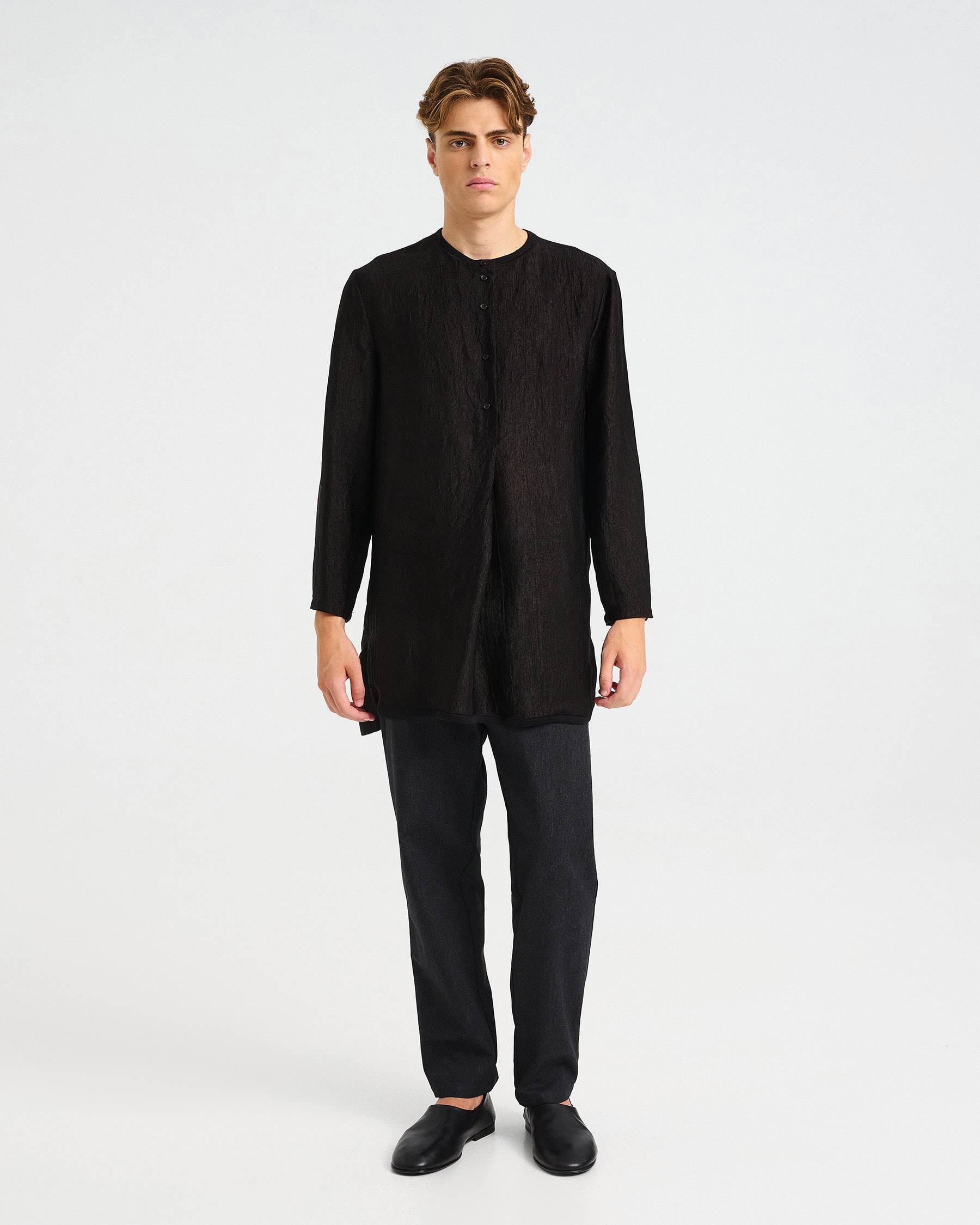 Long Acetate Tunic - 006872509m - image 1