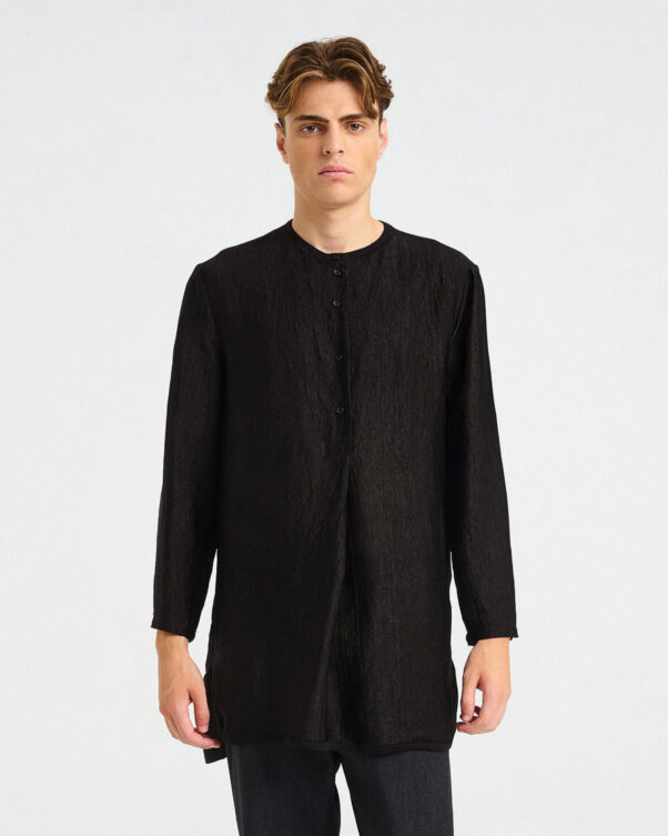 Long Acetate Tunic - 006872509m - image 2