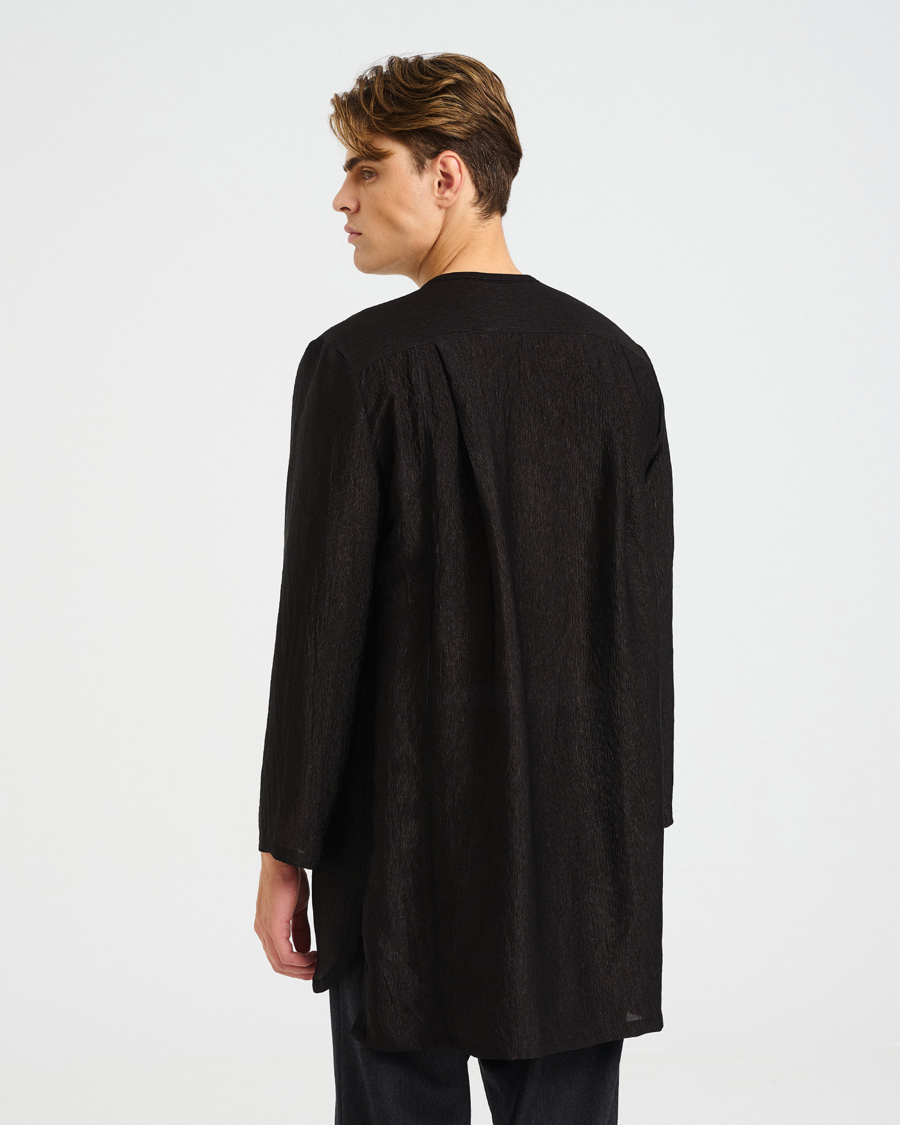 Long Acetate Tunic - 006872509m - image 5