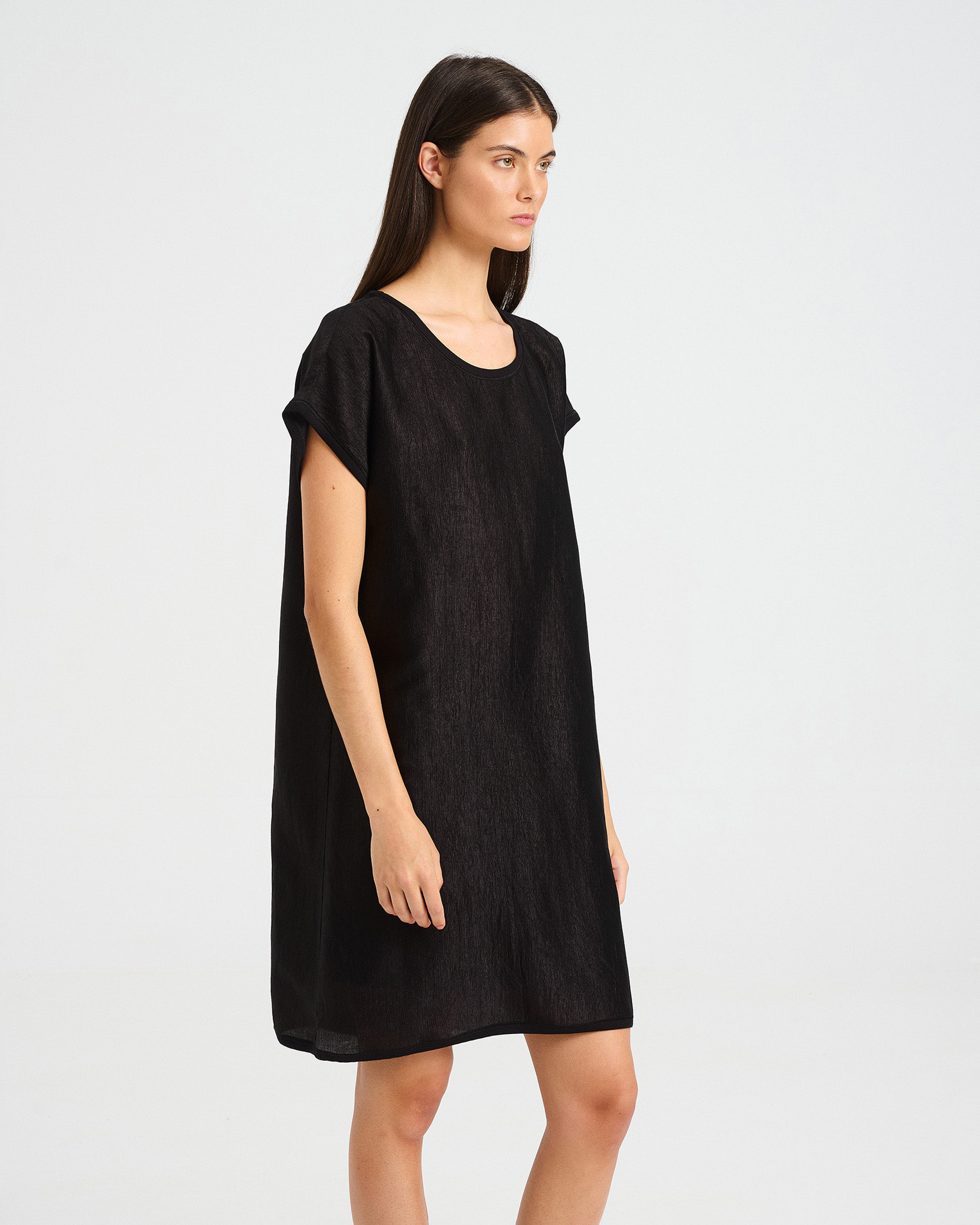 Acetate Mini Dress - 006875102 - image 5